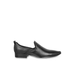 Metro Men's Black Formal Loafers-picture-22