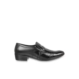 Metro Men's Black Formal Loafers-picture-34
