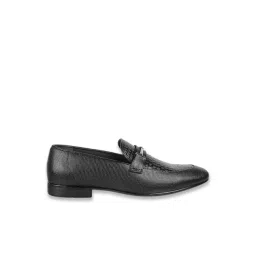 Metro Men's Black Formal Loafers-picture-13