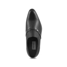 Metro Men's Black Formal Slip-Ons image 3