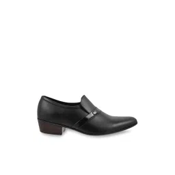 Metro Men's Black Formal Slip-Ons image 2