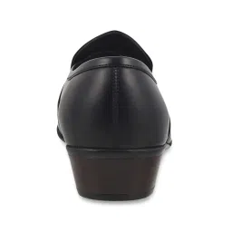 Metro Men's Black Formal Slip-Ons image 5