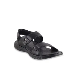 Metro Men's Black Sling Back Sandals-picture-25
