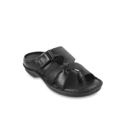 Metro Men's Black Toe Ring Sandals-picture-41