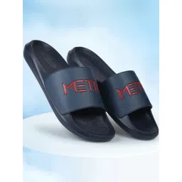 Metro Men's Blue Slides-picture-23
