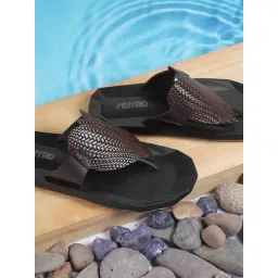 Metro Men's Brown Casual Sandals-picture-36