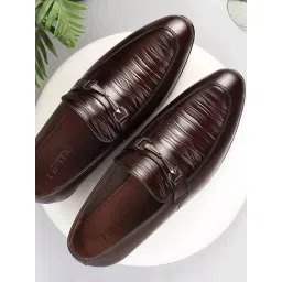 Metro Men's Brown Formal Loafers-picture-17