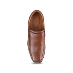 Metro Men's Brown Formal Loafers image 3