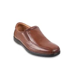 Metro Men's Brown Formal Loafers image 2