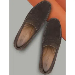 Metro Men's Brown Loafers-picture-29
