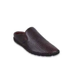Metro Men's Brown Mule Shoes-picture-14