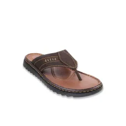 Metro Men's Brown Thong Sandals-picture-40
