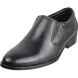 metro Men's Faux Leather Texture Detail Stylish Moccasin Loafers-picture-19