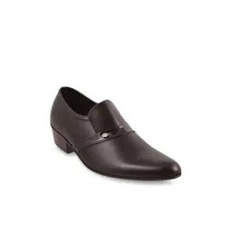 Metro Men's Maroon Formal Slip-Ons-picture-26