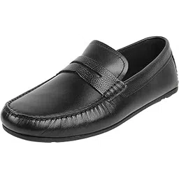 metro Men's Slip On Closure Casual - Driving Shoes with Flat Sole-picture-26