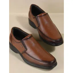 Metro Men's Tan Slip-On Shoes-picture-12