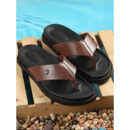 Metro Men's Tan Thongs-picture-31