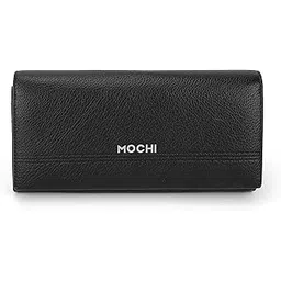 metro Mochi Women Black PU Compact Casual Wallet(95-178)-picture-12