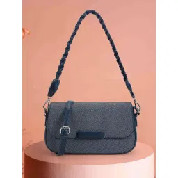 Metro Navy Blue Medium Cross Body Bag-image-48