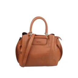 Metro Tan Textured Medium Handbag-picture-44