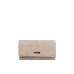 Metro Women Beige-Coloured Purse Clutch-picture-28