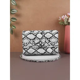 Metro Women Checked Structured Sling Bag-picture-37