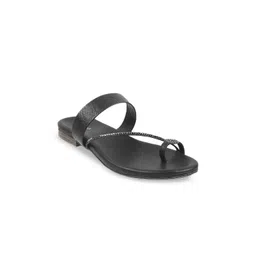 Metro Women Embellished One Toe Flats-picture-15