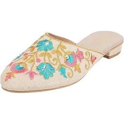metro Women Ethnicwear Mules-picture-23