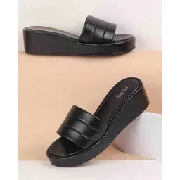 metro Women Open-Toe Slip-On Wedges-picture-17