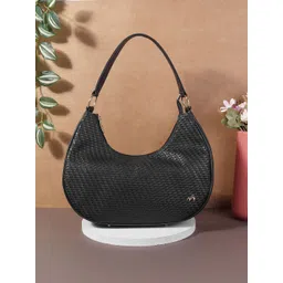 Metro Women Solid Half Moon Hobo Bag-picture-18