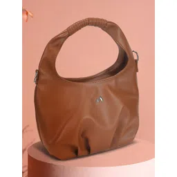 Metro Women Solid Half Moon Hobo Bag-picture-20