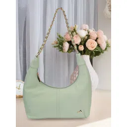 Metro Women Solid Half Moon Shoulder Bag-picture-15
