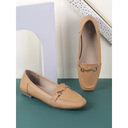 Metro Women Square Toe Loafers-picture-25