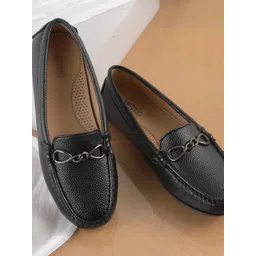 Metro Women Textured Boat Shoes-picture-14