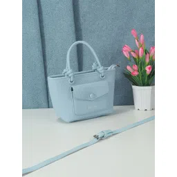 Metro Women Textured Structured Handheld Bag-picture-10