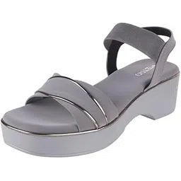 metro Women Wedge Heel Comfort Fashion Backstrap Sandal-picture-17