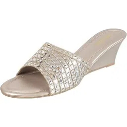 metro Women Wedge Heel Fashion/Ethnic Sandal-picture-50