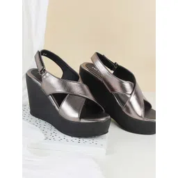 Metro Women Wedge Heel Sandals-picture-27