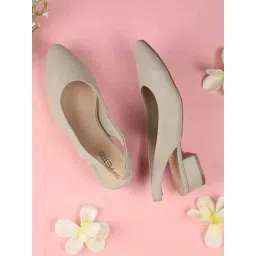 Metro Women's Beige Sling Back Sandals-picture-22