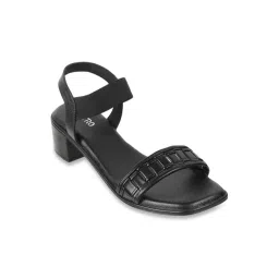 Metro Women's Black Ankle Strap Sandals-picture-10