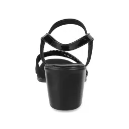 Metro Women's Black Ankle Strap Sandals image 5