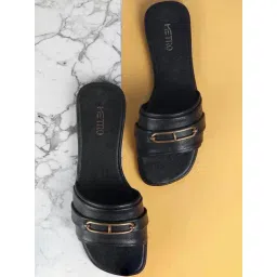 Metro Women's Black Casual Sandals-picture-25