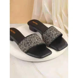 Metro Women's Black Casual Sandals-picture-21