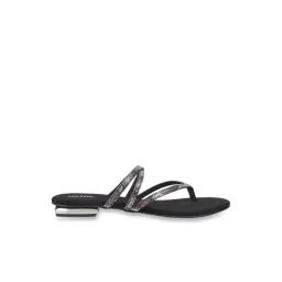 Metro Women's Black Thong Sandals-picture-35