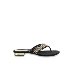 Metro Women's Black Thong Sandals-picture-29