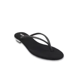 Metro Women's Black Thong Sandals-picture-19