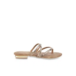 Metro Women's Brown Thong Sandals-picture-17