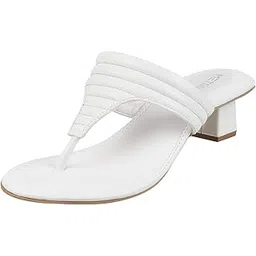 metro Women's Comfy Block Heel Thong Strap Casual Fashion Sandals-picture-11