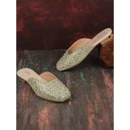 Metro Women's Gold Mules-picture-46