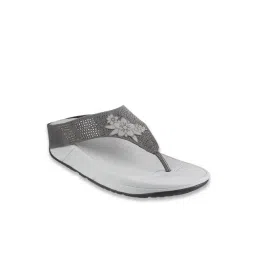 Metro Women's Grey Thong Wedges-picture-16